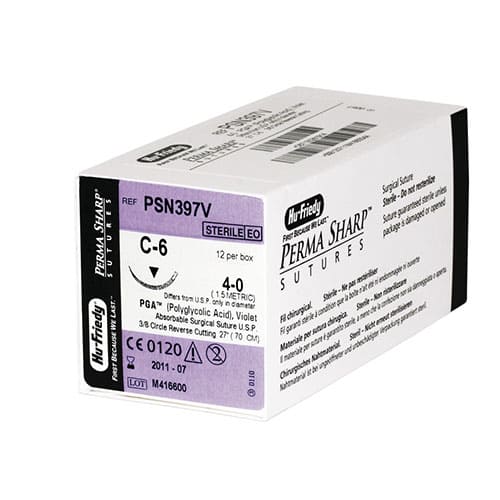 Sutura PGA HF 5/0 C-22 PSN388V 12/u