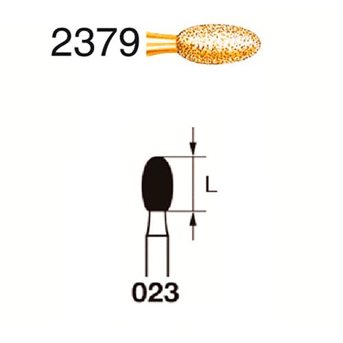 Fresa Komet 2379-314-023 Serie 2000 MINIMO 5/u