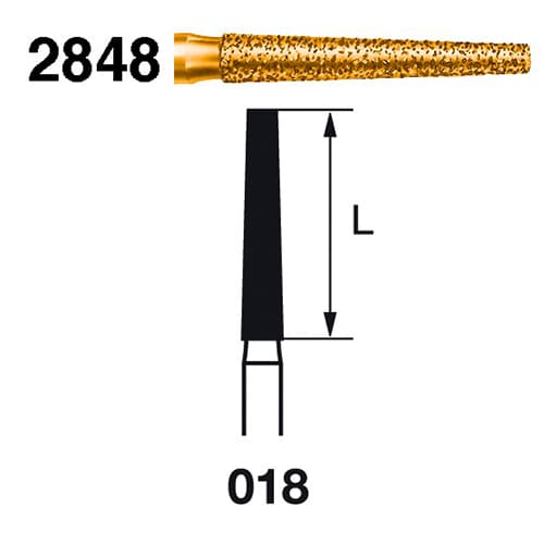 Fresa Komet 2848-314-018 Serie 2000 MINIMO 5/u