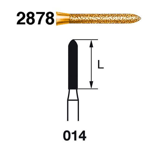 Fresa Komet 2878-314-014 Serie 2000 MINIMO 5/u