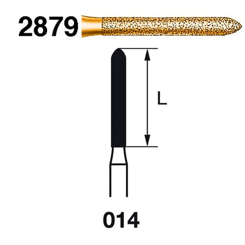 Fresa Komet 2879-314-014 Serie 2000 MINIMO 5/u