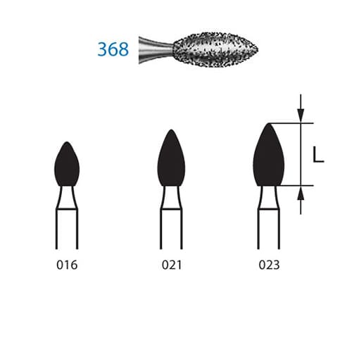 Fresa Komet 368-314-023 MINIMO 5/u