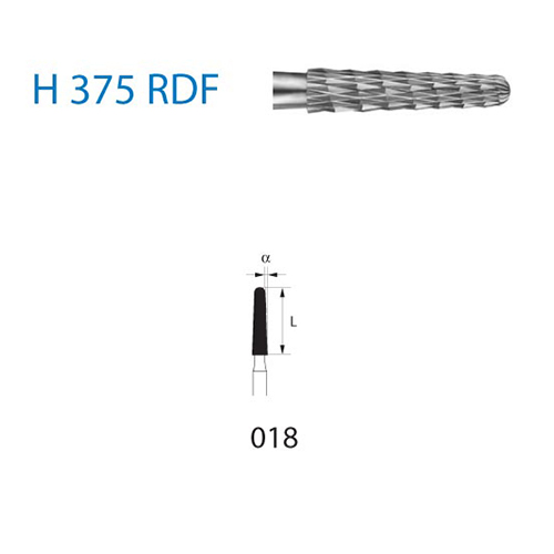 Fresa Komet H375RDF-314-018 MINIMO 5/u