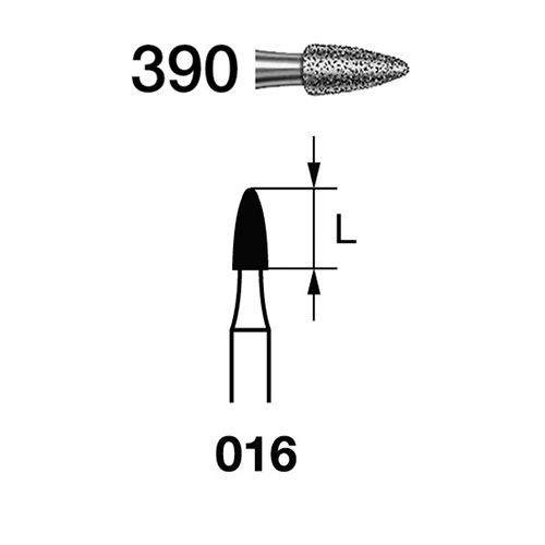 Fresa Komet 390-314-016 MINIMO 5/u