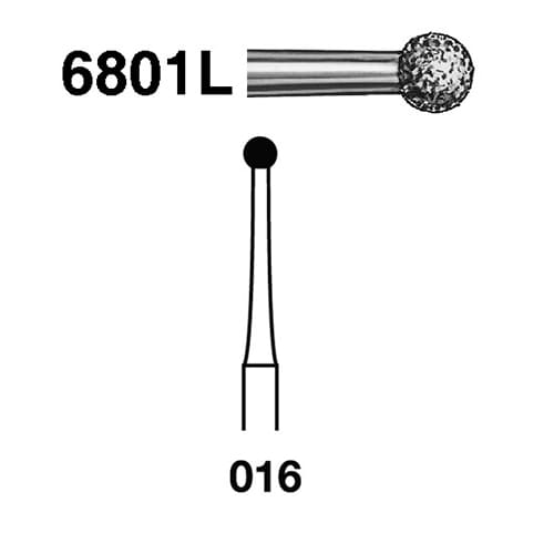 Fresa Komet 6801L-314-016 MINIMO 5/u