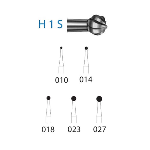Fresa Komet H1S-205-023 MINIMO 5/u
