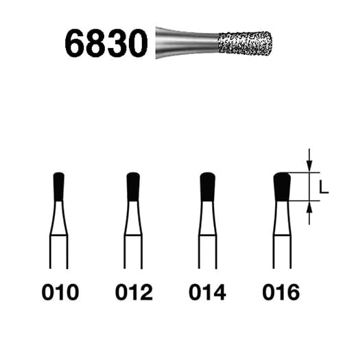 Fresa Komet 6830-314-012 MINIMO 5/u
