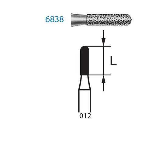 Fresa Komet 6838-314-012 MINIMO 5/u