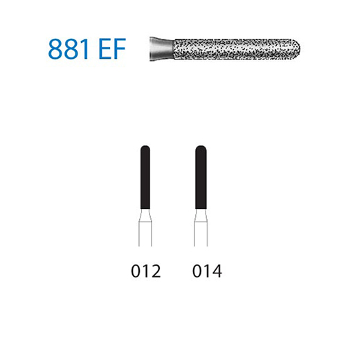 Fresa Komet 881EF-314-014 MINIMO 5/u