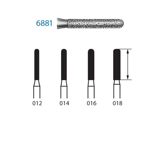 Fresa Komet 6881-314-014 MINIMO 5/u