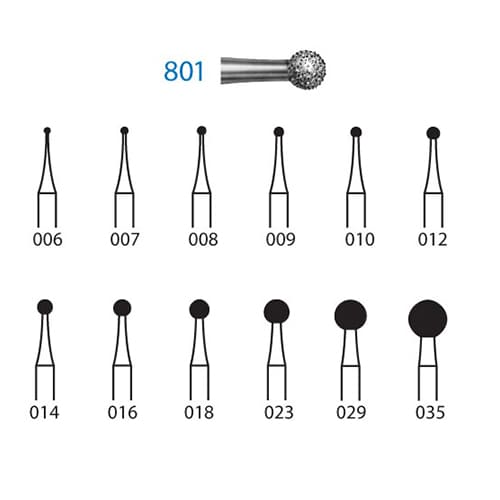Fresa Komet 801-314-010 MINIMO 5/u