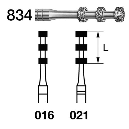 Fresa Komet 834-314-016 MINIMO 5/u