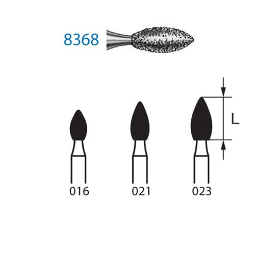 Fresa Komet 8368-314-023 MINIMO 5/u