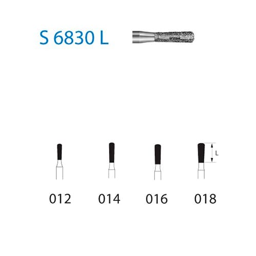 Fresa komet S6830L-314-012 MINIMO 5/u