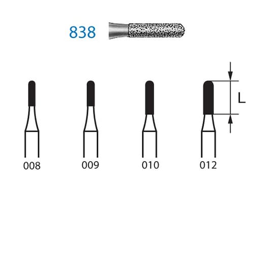 Fresa Komet 838-314-012 MINIMO 5/u