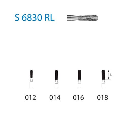 Fresa Komet S6830RL-314-014 MINIMO 5/u