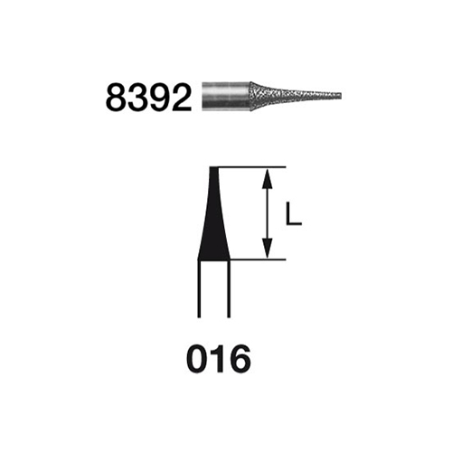 Fresa Komet 8392-314-016 MINIMO 5/u