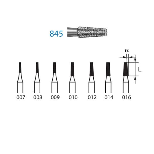 Fresa Komet 845-314-014 MINIMO 5/u