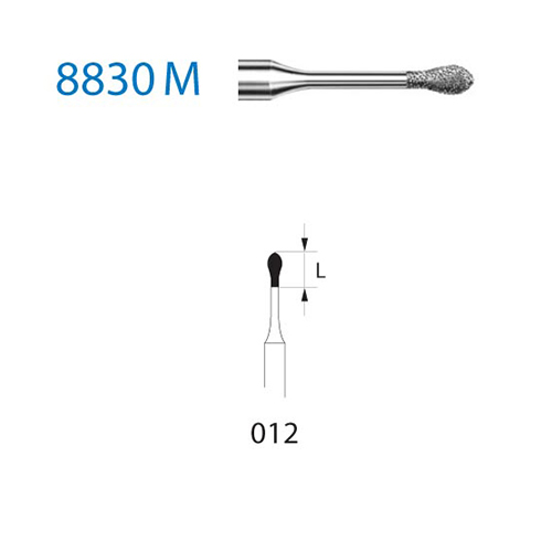 Fresa Komet 8830M-314-012 MINIMO 5/u