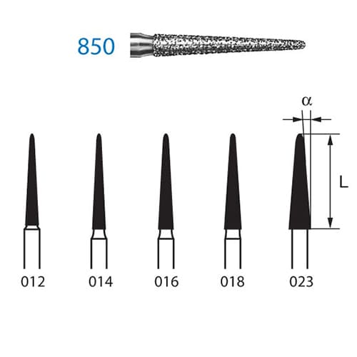 Fresa Komet 850-314-014 MINIMO 5/u