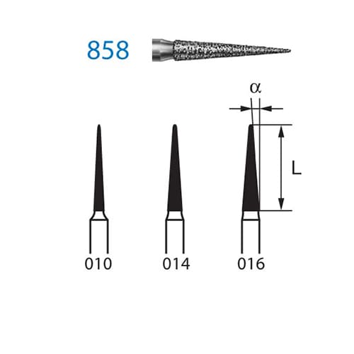 Fresa Komet 858-314-014 MINIMO 5/u