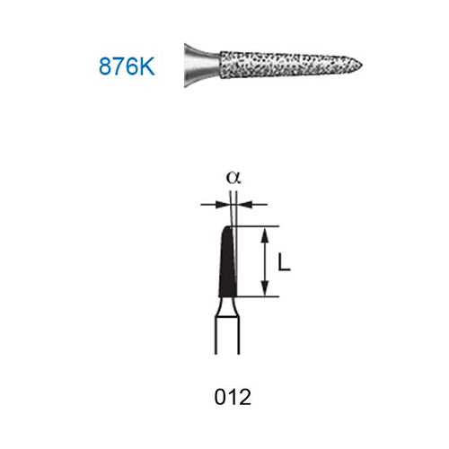 Fresa Komet 876K-314-012 MINIMO 5/u