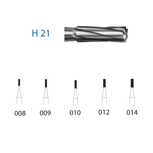 Fresa Komet H21-314-012 MINIMO 5/u