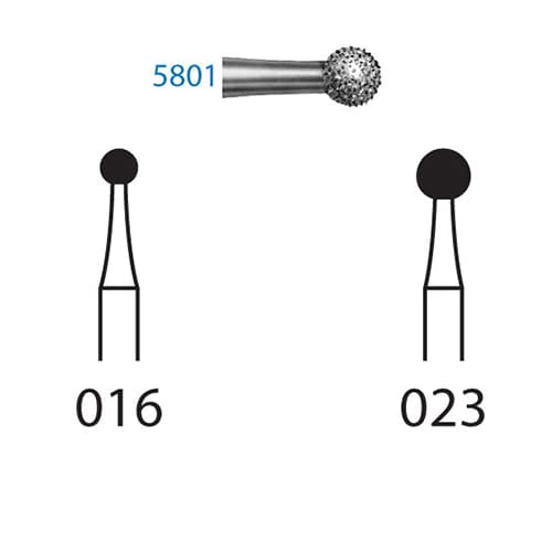 Fresa Komet 5801-314-016 MINIMO 5/u