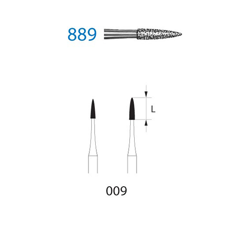 Fresa Komet 889-314-009 MINIMO 5/u