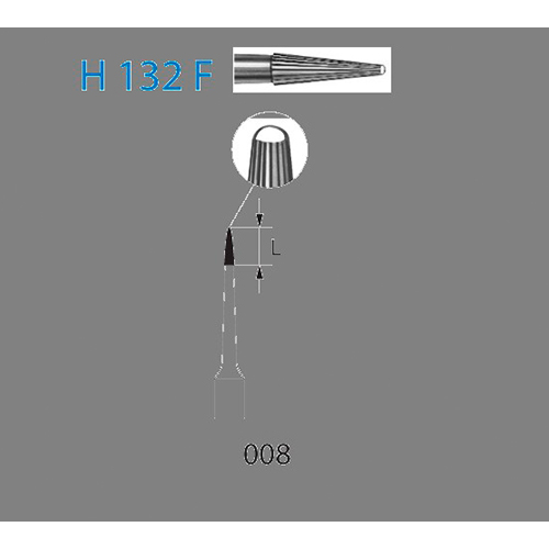 Fresa Komet H132F-314-008 MINIMO 5/u