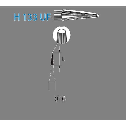 Fresa Komet H133UF-314-010 MINIMO 5/u