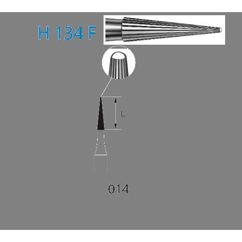 Fresa Komet H134F-314-014 MINIMO 5/u