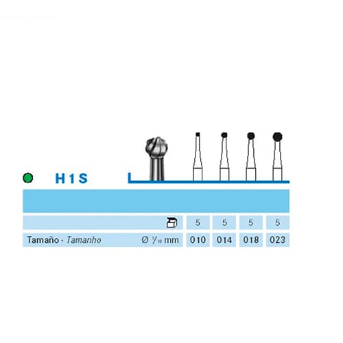 Fresa Komet H1S-104-018 MINIMO 5/u