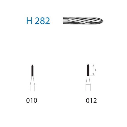 Fresa Komet H282-314-010 MINIMO 5/u