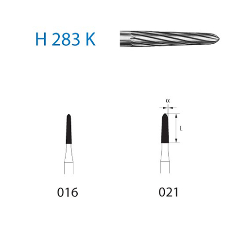 Fresa Komet H283K-314-016 MINIMO 5/u
