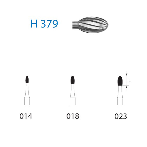 Fresa Komet H379-314-018 MINIMO 5/u