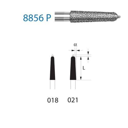 Fresa Komet 8856P-314-018 MINIMO 5/u