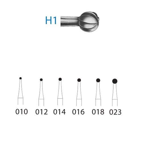 Fresa Komet H1-316-010 MINIMO 5/u