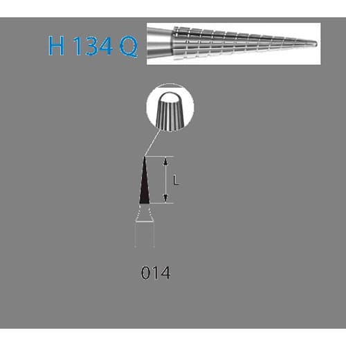 Fresa Komet H134Q-314-014 MINIMO 5/u