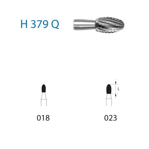 Fresa Komet H379Q-314-018 MINIMO 5/u