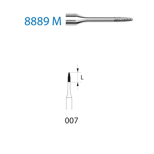 Fresa Komet 8889M-314-007 MINIMO 5/u
