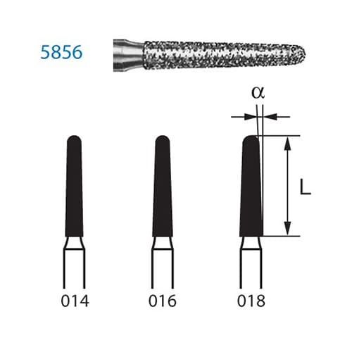 Fresa Komet 5856-314-016 MINIMO 5/u