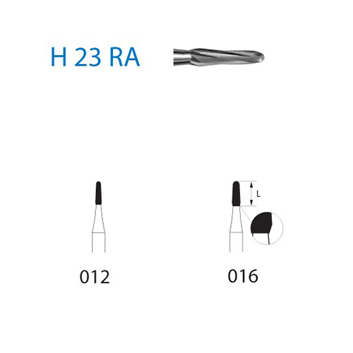 Fresa Komet H23RA-204-016 MINIMO 5/u