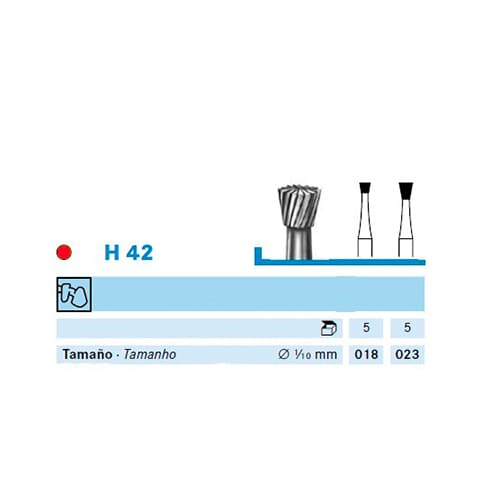 Fresa Komet H42-104-018 MINIMO 5/u