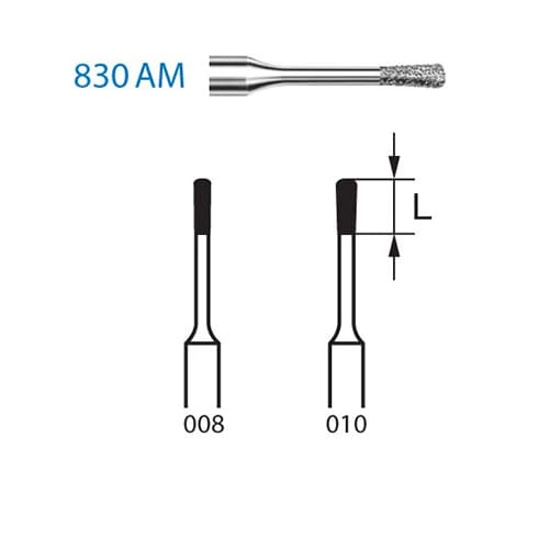 Fresa Komet 830AM-314-010 MINIMO 5/u