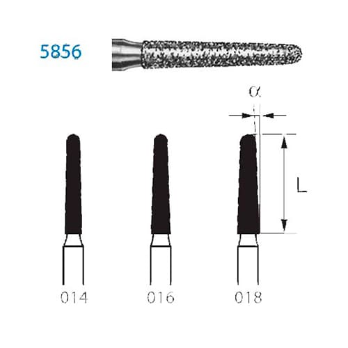 Fresa Komet 5856-314-018 MINIMO 5/u