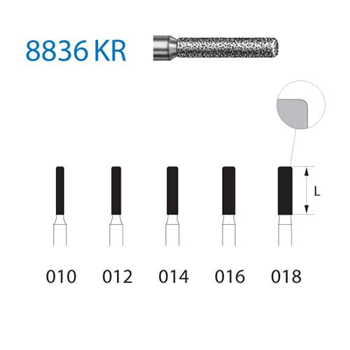 Fresa Komet 8836KR-314-016 MINIMO 5/u
