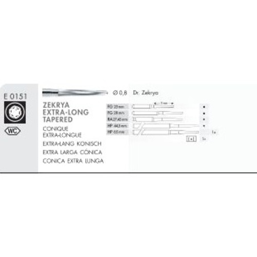 Fresa Maillefer Zekrya E0151-314-008 23mm