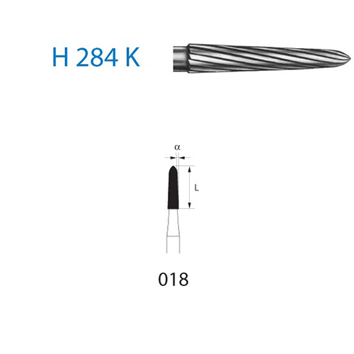 Fresa Komet H284K-314-018 MINIMO 5/u