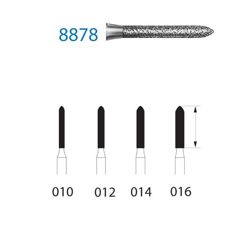 Fresa Komet 8878-314-010 MINIMO 5/u